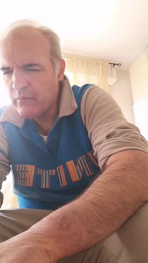 You Hear the Sound of My Hand Jerking All Over My Hard, Swollen Cock