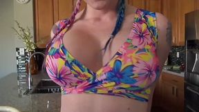 Young busty blonde sub Leya Falcon gets her ass destroyed