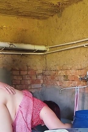 I Fucked a Village Whore Right in the Barn Where She Was Doing Laundry