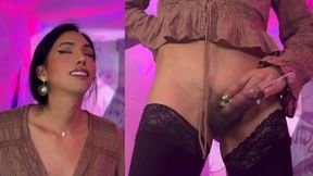 Endless drips, countdown and sensual pre cum dance