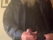 Longhorn and Cigar Jerk Off