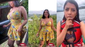 public video compilation - exhibitionism, i m a bitch who loves to show everything in public and to be watched