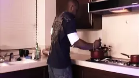 Hardcore railing session with a titty banging
