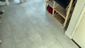 Stepmom gets stuck and has sex with her stepson