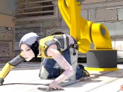 Borderlands Maya Takes A Fuck Break With Robot Arm ■ Borderlands ■ Blender SFM SOUND