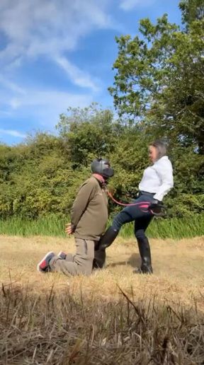 Public Ball Busting