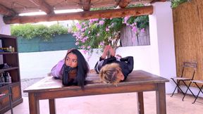 Courtney, Renee & Emma Captured Caught, Tied & Exposed (hd)