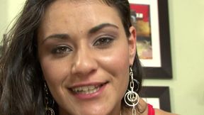 Brunette Charley Chase Gets Pounded by a Big Black Cock