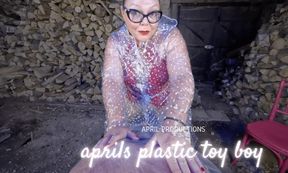 Aprils Plastic Toy Boy
