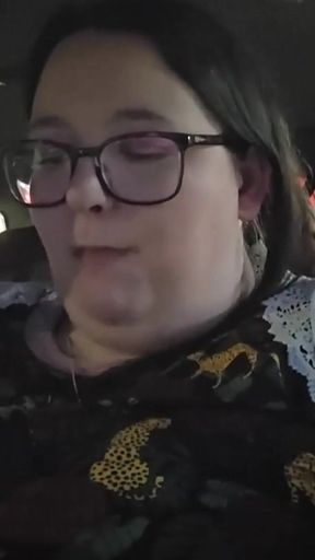 Stuffing My Belly in the Fast Food Carpark