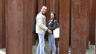 Mobile home bang with a juicy looking German girl