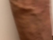 No Hands Cum from Massage Vibration Grower not Shower Cock on Table