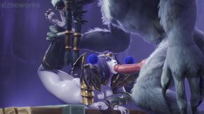 Xal'atath X Worgen - Monster Destroying All of Holes