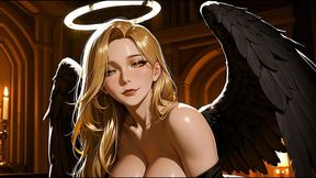 blonde angel with big tits fucked ~ ai-generated