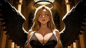 blonde angel with big tits fucked ~ ai-generated
