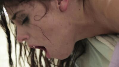 Rough fucking of slutty American babe Adriana Chechik by a well-hung stallion