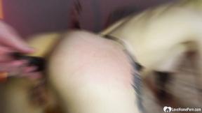 ”Cosplayer gets a prick deep inside of her”