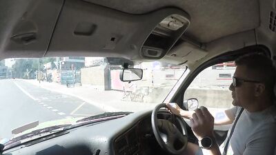 Hot Free Ride With Taxi Veteran And Horny Taxi Driver
