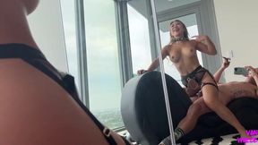 Riding in Reverse with a Big Booty and Huge Cock
