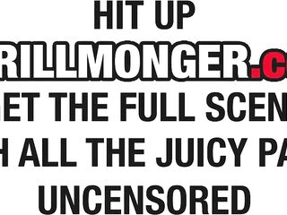 Slim Red Bone Black From Louisiana Eats Butt, Deepthroats BBC and Gets A Double Creampie On Thrillmonger's Large Ebony Bed