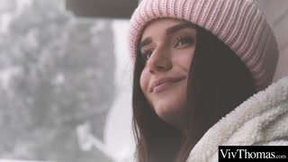 Cute lesbian licks girlfriends pussy before sixty-nining each other