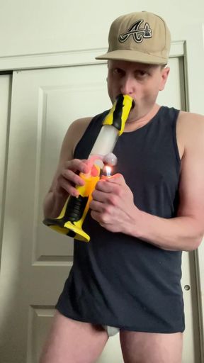 A prompt dip in the bong