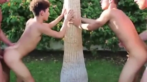 GayHub24.com - Cade Maddox And Marco Paris Tag Crew lads moist