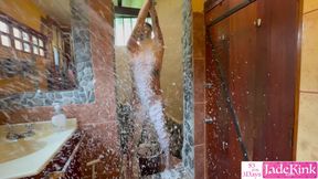 Amateur Girlfriend Dirty Foam Spray, Fuck and Bondage Humiliation