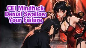 CEI Mindfuck Denial – Swallow Your Failure | Goddess Hiyori