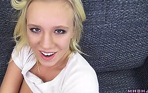 Her boyfriend is clueless; Bailey gets fucked and creampied!