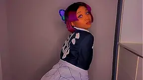 Amari Gold Shinobu Demon Slayer Cosplay SOLO