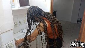 my stepfather fucks me in the bathroom sex with stepfather