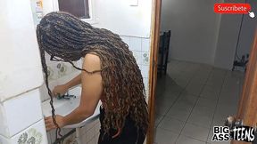 my stepfather fucks me in the bathroom sex with stepfather