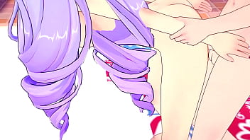 Vivian gets her pussy rocked hard - Zenless zone zero hentai