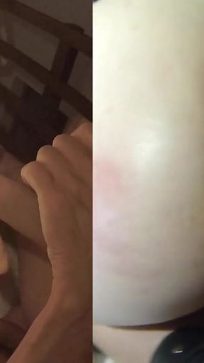Thrilling moment from &quot;Anal training with lots of cum in the ass - MILF Little Sunshine&quot;