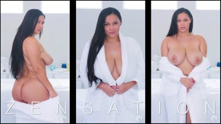 Thick goddess Ashlynn Bix seduces innocent massage provider