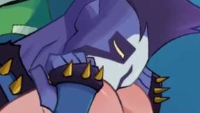 Rook x Ben Hardcore Cartoon Fisting with Big Dick Anal Ride