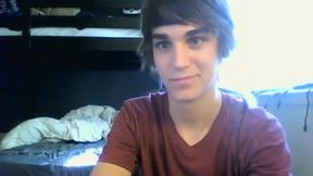 sexy straight boy fingers his hole!