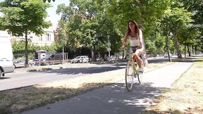 from biking to fucking - hardcore ass fucking in the bedroom