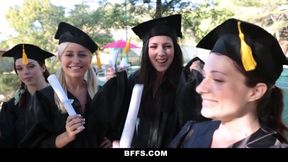 Best friends graduate