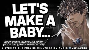 (ROLEPLAY AUDIO) Sweet Husband Wants To Impregnate You - YSF AUDIO