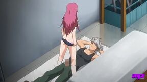 Banging Madoka all over the school - hentai porn