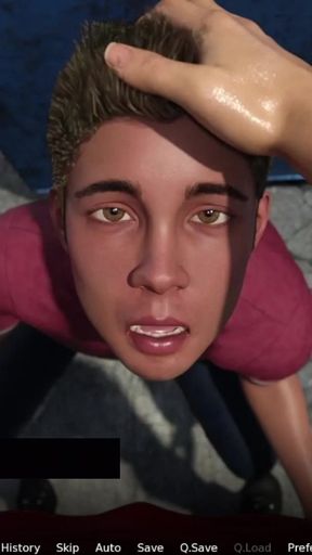 18 plus Guy Sucking Beautiful Shemale Huge Cock   Clip 1