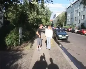 Big ass German blonde rides big dick