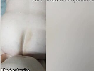 Step mommy mother i'd like to fuck gives step son a worthy oral pleasure & do missionary & Doggy position screw and cum in her overweight vagina