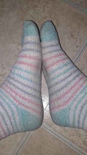 Fuzzy Sock Feet