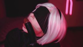 BBC Nier Automata cosplay BBC blowjob Mysweetalice aka Mykinkydope