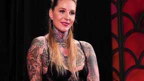 All tatted-up babe Lisa Rocketcock shows how to do proper sex