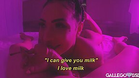 Sucking Big Cock And Telling Nasty Story Bout A Cheating Without Condom !!! (subtitled)