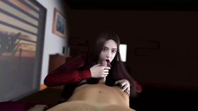 Slutty Seoul siren swaps scripts with her fat-cats CEO boss for a XXX escapade